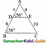 Samacheer Kalvi 10th Maths Guide Chapter 4 Geometry Additional Questions 4