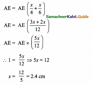 Samacheer Kalvi 10th Maths Guide Chapter 4 Geometry Unit Exercise 4 3