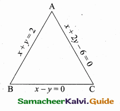 Samacheer Kalvi 10th Maths Guide Chapter 5 Coordinate Geometry Additional Questions 21