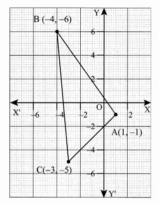 Samacheer Kalvi 10th Maths Guide Chapter 5 Coordinate Geometry Ex 5.1 1