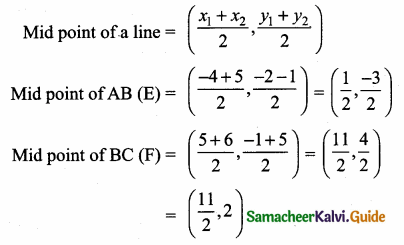 Samacheer Kalvi 10th Maths Guide Chapter 5 Coordinate Geometry Ex 5.2 13
