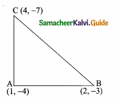Samacheer Kalvi 10th Maths Guide Chapter 5 Coordinate Geometry Ex 5.2 2