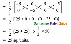 Samacheer Kalvi 10th Maths Guide Chapter 5 Coordinate Geometry Ex 5.5 1
