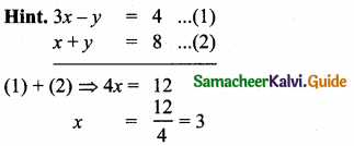 Samacheer Kalvi 10th Maths Guide Chapter 5 Coordinate Geometry Ex 5.5 4