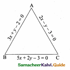 Samacheer Kalvi 10th Maths Guide Chapter 5 Coordinate Geometry Unit Exercise 5 6