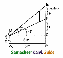 Samacheer Kalvi 10th Maths Guide Chapter 6 Trigonometry Ex 6.2 3