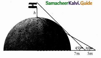 Samacheer Kalvi 10th Maths Guide Chapter 6 Trigonometry Ex 6.2 5