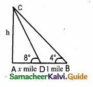 Samacheer Kalvi 10th Maths Guide Chapter 6 Trigonometry Ex 6.2 9