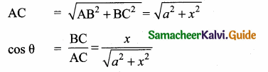 Samacheer Kalvi 10th Maths Guide Chapter 6 Trigonometry Additional Questions 3
