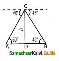 Samacheer Kalvi 10th Maths Guide Chapter 6 Trigonometry Unit Exercise 6 10