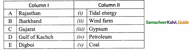 Samacheer Kalvi 10th Social Science Guide Geography Chapter 4 Resources and Industries 6