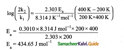 Tamil Nadu 12th Chemistry Model Question Paper 1 English Medium - 3