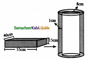 Samacheer Kalvi 10th Maths Guide Chapter 7 Mensuration Additional Questions LAQ 6