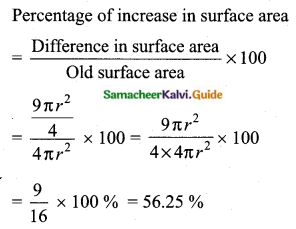 Samacheer Kalvi 10th Maths Guide Chapter 7 Mensuration Ex 7.1 Q8.2