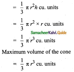 Samacheer Kalvi 10th Maths Guide Chapter 7 Mensuration Unit Exercise 7 Q3.1