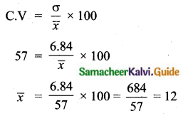 Samacheer Kalvi 10th Maths Guide Chapter 8 Statistics and Probability Additional Questions SAQ 8