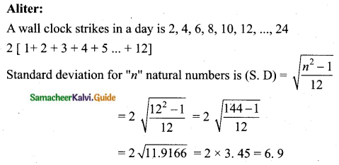 Samacheer Kalvi 10th Maths Guide Chapter 8 Statistics and Probability Ex 8.1 Q6.2