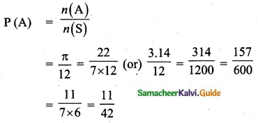 Samacheer Kalvi 10th Maths Guide Chapter 8 Statistics and Probability Ex 8.3 Q13.1