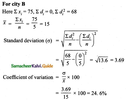 Samacheer Kalvi 10th Maths Guide Chapter 8 Statistics and Probability Unit Exercise 8 Q6.3