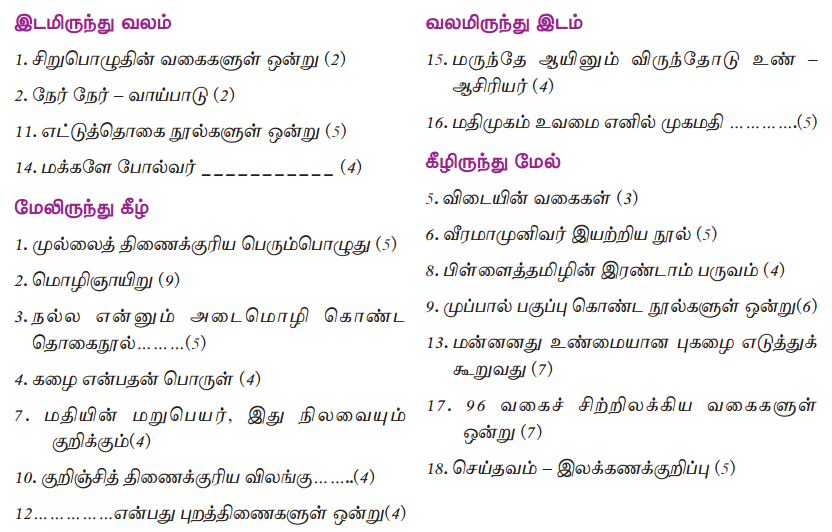 Samacheer Kalvi 10th Tamil Guide Chapter 9.5 அணிகள் - 11