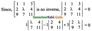 Samacheer Kalvi 11th Business Maths Guide Chapter 1 Matrices and Determinants Ex 1.2 Q10