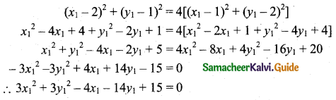Samacheer Kalvi 11th Business Maths Guide Chapter 3 Analytical Geometry Ex 3.1 Q3