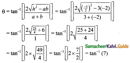 Samacheer Kalvi 11th Business Maths Guide Chapter 3 Analytical Geometry Ex 3.3 Q4