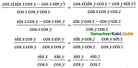 Samacheer Kalvi 11th Business Maths Guide Chapter 4 Trigonometry Ex 4.3 23