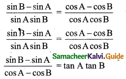 Samacheer Kalvi 11th Business Maths Guide Chapter 4 Trigonometry Ex 4.3 25