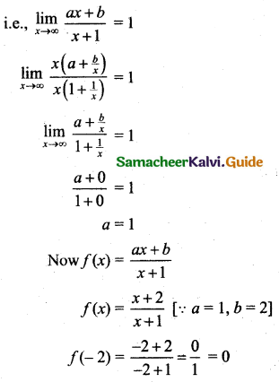 Samacheer Kalvi 11th Business Maths Guide Chapter 5 Differential Calculus Ex 5.2 Q5.1