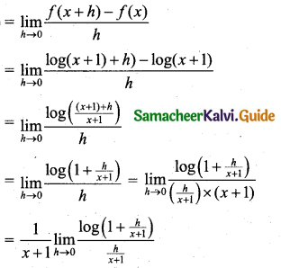 Samacheer Kalvi 11th Business Maths Guide Chapter 5 Differential Calculus Ex 5.4 Q1.5