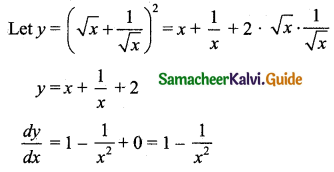 Samacheer Kalvi 11th Business Maths Guide Chapter 5 Differential Calculus Ex 5.5 Q1.4