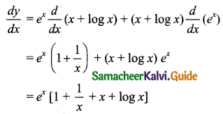 Samacheer Kalvi 11th Business Maths Guide Chapter 5 Differential Calculus Ex 5.5 Q3