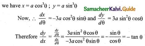Samacheer Kalvi 11th Business Maths Guide Chapter 5 Differential Calculus Ex 5.8 Q1.2