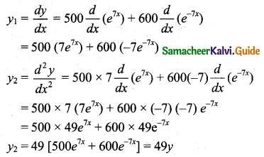 Samacheer Kalvi 11th Business Maths Guide Chapter 5 Differential Calculus Ex 5.9 Q2