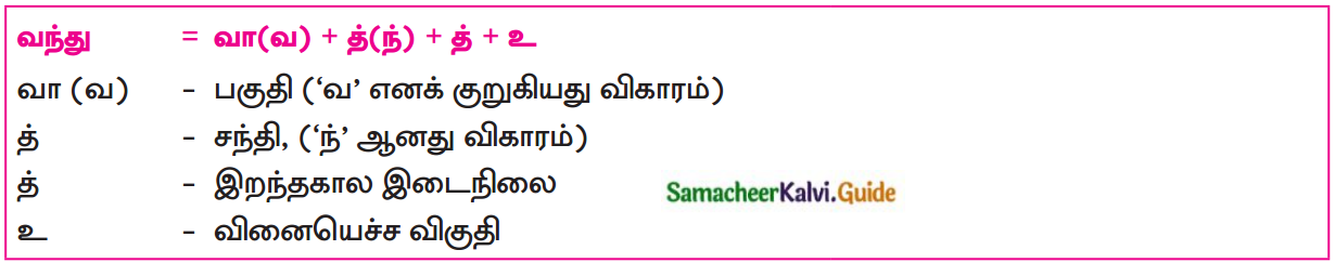 Samacheer Kalvi 12th Tamil Guide Chapter 1.3 தன்னேர் இலாத தமிழ் 2