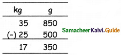 Samacheer Kalvi 5th Maths Guide Term 2 Chapter 4 Measurements Ex 4.1 6