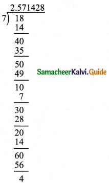 Samacheer Kalvi 8th Maths Book Answers Chapter 1 Numbers Ex 1.1 12