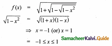 Samacheer Kalvi 10th Maths Guide Chapter 1 Relations and Functions Unit Exercise 1 4