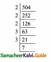 Samacheer Kalvi 10th Maths Guide Chapter 2 Numbers and Sequences Additional Questions 1