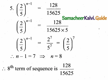 Samacheer Kalvi 10th Maths Guide Chapter 2 Numbers and Sequences Additional Questions 10