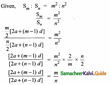 Samacheer Kalvi 10th Maths Guide Chapter 2 Numbers and Sequences Additional Questions 18