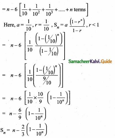 Samacheer Kalvi 10th Maths Guide Chapter 2 Numbers and Sequences Additional Questions 21