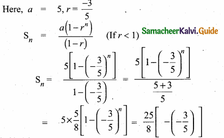 Samacheer Kalvi 10th Maths Guide Chapter 2 Numbers and Sequences Ex 2.8 1