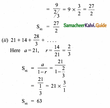 Samacheer Kalvi 10th Maths Guide Chapter 2 Numbers and Sequences Ex 2.8 6