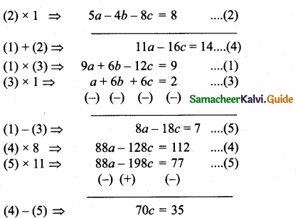 Samacheer Kalvi 10th Maths Guide Chapter 3 Algebra Additional Questions 33