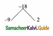 Samacheer Kalvi 10th Maths Guide Chapter 3 Algebra Ex 3.10 3