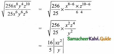 Samacheer Kalvi 10th Maths Guide Chapter 3 Algebra Ex 3.19 10