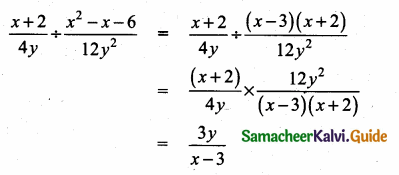 Samacheer Kalvi 10th Maths Guide Chapter 3 Algebra Ex 3.5 19