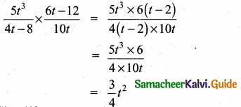 Samacheer Kalvi 10th Maths Guide Chapter 3 Algebra Ex 3.5 5